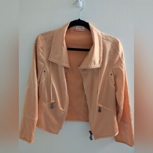 Unique Laurel Jeans Brand 2-Piece Set  Size 38 – Jacket + Pants in Peach/Apricot